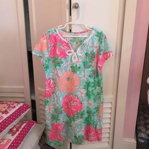 Lilly Pulitzer Girls Cotton Flower Dress